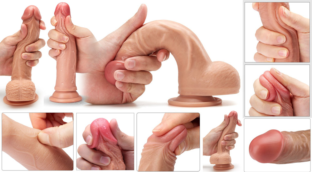 yumuşak realistik dildo