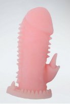 Realistik Klitoris Uyarıcılı Penis kılıfı