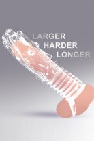 Klitoris Uyarıcı Silikon Penis Kılıfı