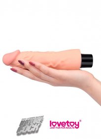 Titreşimli Ultra Yumuşak Realistik Vibratör 18 cm