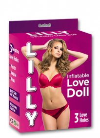Lilly Love Doll 3 İşlevli Şişme Bebek