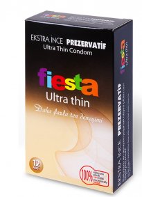 Fiesta Ultra Thin Süper İnce Prezervatif