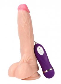 Ultra Soft Dokuda 21 Cm Titreşimli Realistik Penis Dildo