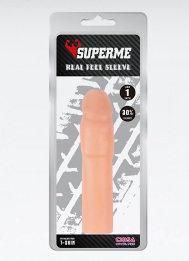 SuperMe Penis Uzatıcı Gerçek Dokuda Kılıf