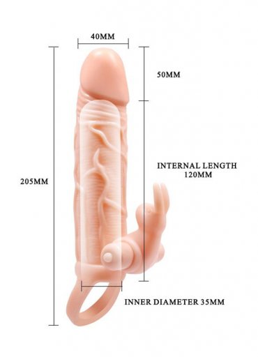 Penis Kılıfı Klitoris ve Anal Uyarıcılı