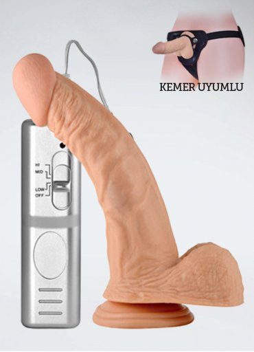 Gerçek Extreme Eğimli 8.5 inç 3 Kademeli Penis