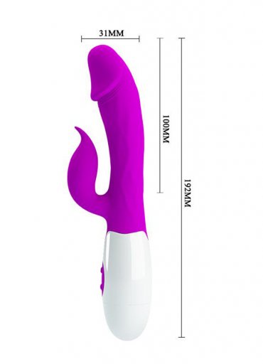 Titreşimli Klitoris Uyarıcı Orgazm Vibratörü