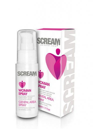 Scream Women Genital Area Spray