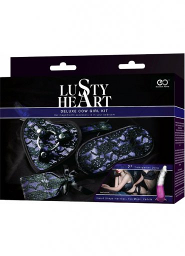 Lusty Heart Lüks Vahşi Kız Fantezi Seti