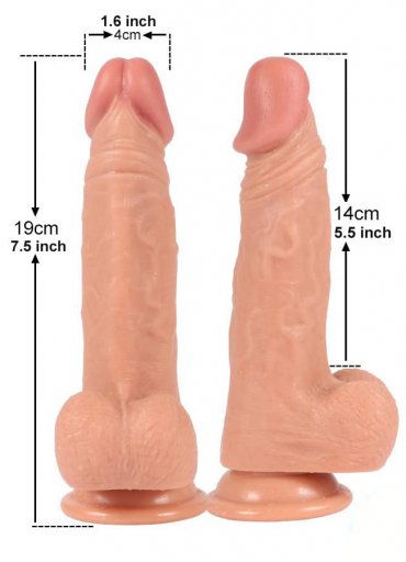 Soft Ten Dokuda 19 Cm Realistik Penis Dildo