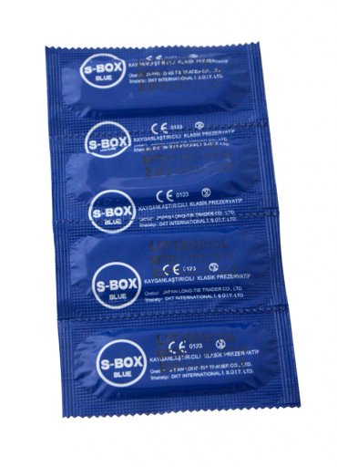S-Box Blue Eko Paket 100 lü Prezervatif