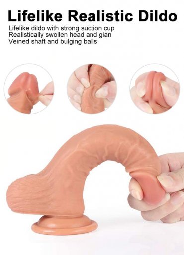 Soft Ten Dokuda 19 Cm Realistik Penis Dildo