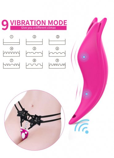 Giyilebilir Uzaktan Kumandalı Orgazm Vibratörü