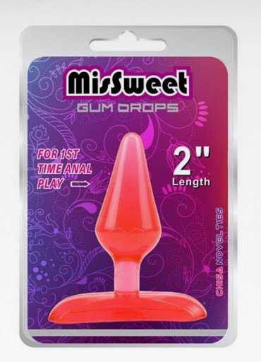 Mis Sweet Gum Drops 6.6 Cm Anal Plug Tıkaç