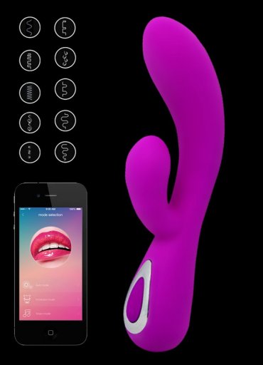 Telefon Uyumlu Titreşimli Orgazm Vibratörü