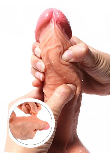 Gerçek Penis Dokusu Extra Yumuşak Penis Dildo