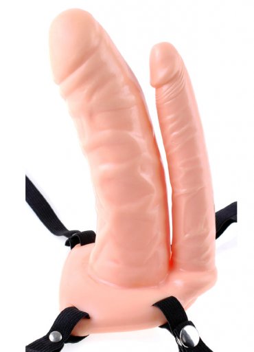 Unisex İçi Boş Çift Taraflı Realistik Penis