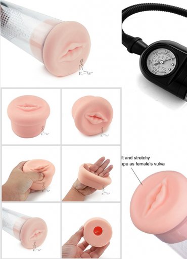 Basınç Göstergeli Penis Pompası