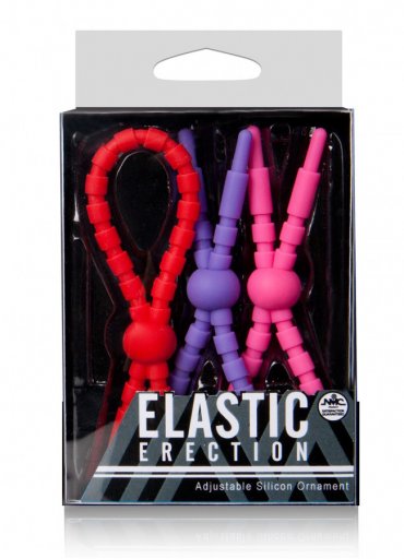 Elastic Erection Ayarlanabilir Penis Sıkıştırma Halkası