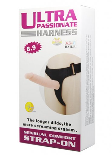 Ultra Harness Belden Bağlamalı Testissiz Penis