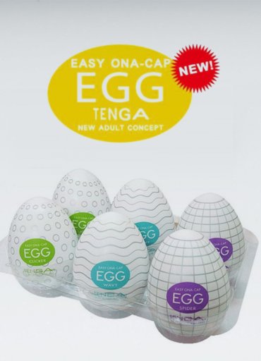Tenga Yumurta 6lı Paket Set