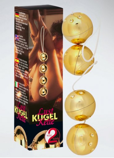 Gold Vibro Balls 4lü Masaj Topları