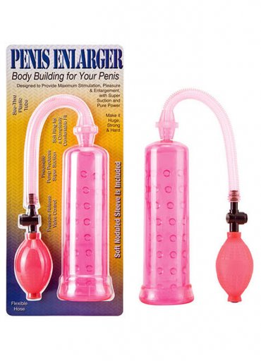 Penis Enlargement Pembe Soft Pompası