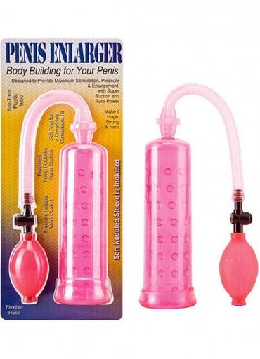 Penis Enlargement Pembe Soft Pompası