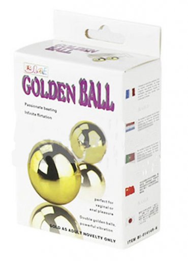 Golden Ball Titreşimli Zevk Topları